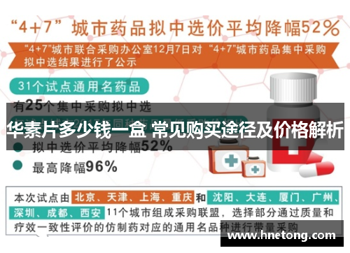 华素片多少钱一盒 常见购买途径及价格解析